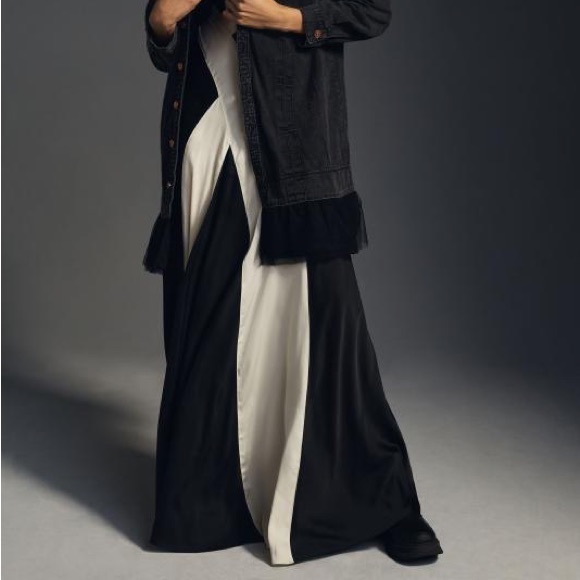 Anthropologie Pilcro Tulle & Denim Shirt Dress - Picture 11 of 15